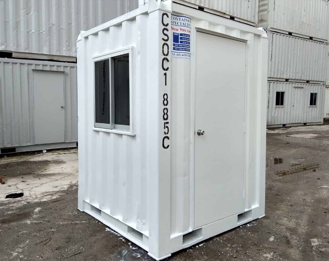 6ft x 6ft Container Guard House